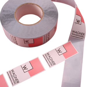 Etiquetas Adhesivas de Vinilo Mate Plateado Personalizadas, Resistentes al Agua y al Calor, para Frascos, Botellas, Etiquetas para Miel, Bodas y Manualidades - Product Image 5