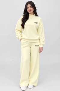<b>Women's</b> Maroon <b>White</b> Color Block Printed 2-in-1 <b>Tracksuit</b> Set Full Sleeve Turtleneck Zipper Sporty Loose Fit Joggers Front Side - Product Image 3