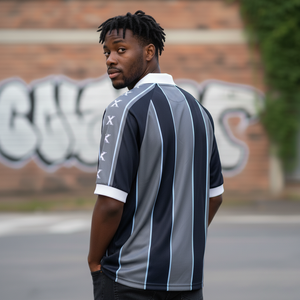 Uniformes de Fútbol al Por Mayor de Fábrica OEM, Ropa Deportiva con Cuello en V, 100% Poliéster, Ligeros, Transpirables, de Secado Rápido - Product Image 2