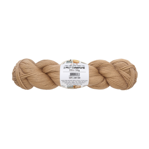 Fil de lin fantaisie sportweight 2 plis Champagne 300m 100g Lin filé à humide pour tricot, crochet et tissage - Product Image 3
