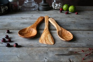 Handcrafted Wooden <b>Spoon</b> Carved From Fine Oak Blending Rustic Charm With Modern Functionality for Every Home Kitchen - Product Image 3