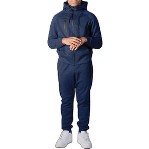 Chándal navideño personalizable de alta calidad con capucha, cremallera, cordones interiores transpirables, para la temporada de invierno - Product Image 1