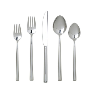 Ensemble de couverts en acier inoxydable de style luxueux avec finition miroir, compatible lave-vaisselle, pour mariage et usage domestique - Product Image 2