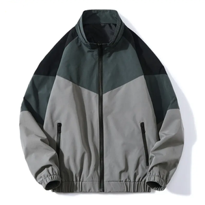 Veste coupe-vent imperméable personnalisée pour homme, légère, en polyester/nylon, vêtements de sport d'extérieur, logo personnalisé, veste d'extérieur - Product Image 1