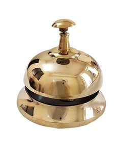 Campana de Servicio de Latón Macizo de Primera Calidad, Campana de Recepción Vintage para Hotel, Restaurante, Oficina, Decoración del Hogar - Product Image 2