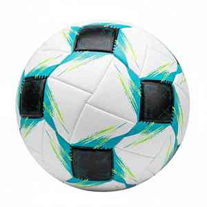 Ballon de football en PU de haute qualité, taille 5, pour l'entraînement scolaire, durable, avec logo personnalisé, fabricant, commande en gros - Product Image 4