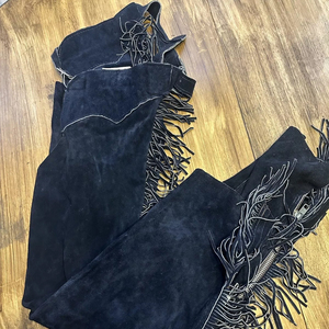 Custom Made Suede Leather <b>Chaps</b> Straight Belt Best Quality Black Equestrian Product Horse <b>Riding</b> Equipment <b>Chaps</b> - Product Image 3