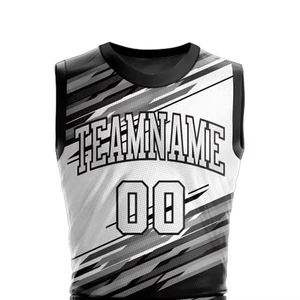 Uniforme de basket-ball en tissu technologique avancé, design durable pour vêtements de sport - Product Image 4