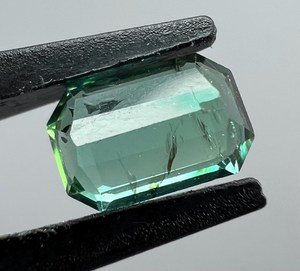 Pierre précieuse naturelle en tourmaline taillée de Kunar, Afghanistan, qualité supérieure, tourmaline verte rose polie, pierre pour bijoux - Product Image 5