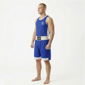 Nuevos Conjuntos de Ropa Deportiva de Kickboxing al Por Mayor, Conjuntos de Entrenamiento de Boxeo con Chaleco y Pantalones Cortos con Estampado Digital, Conjunto de Singlets de Luchador - Product Image 3