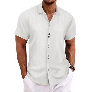 เสื้อโปโลแขนสั้นสำหรับผู้ชาย, เสื้อกีฬาลำลองแห้งเร็วชุดฟิตเนสขี่จักรยานป้องกันรอยยับและระบายอากาศได้ดี - Product Image 1