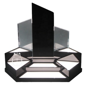 Professional Custom Design Luxury Fashion Style Clear Acrylic Perfume Display Stand