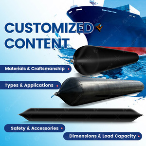 Precios de Fábrica, ISO 14409, Fabricación OEM, Airbag de Goma para Barcos, Airbag de Lanzamiento de Embarcaciones, Airbag para Desanqueles de Barcos - Product Image 2
