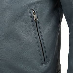 Chaqueta de Motociclista de Cuero Genuino para Hombre de la Mejor Calidad, Nueva Colección de Invierno, Chaquetas de Motocicleta con Protecciones Desmontables Personalizadas - Product Image 5