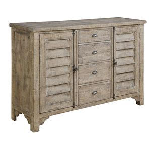 Wallace & Bay Ludin Taupe porta a Buffet eleganti mobili per sala da pranzo - Product Image 1