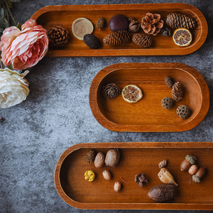 Cuenco Decorativo Grande con Diseño Tallado a Mano y Bandeja de Madera para Exhibición de Velas - Ideal para Decoración Navideña y del Día del Padre - Product Image 6