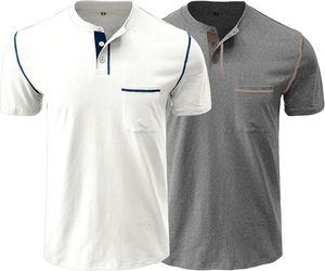 Camiseta de Algodón Premium para Hombre con Tela Suave y Transpirable, Diseño Clásico de Cuello Redondo y Manga Corta, Corte Regular Cómodo para Todos - Product Image 6