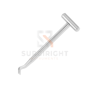 Elevador Potts con cuchillas afiladas de acero inoxidable, instrumento quirúrgico dental para extracción precisa de raíces dentales por SurgiRight - Product Image 3