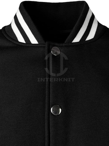 <b>Retro</b> Custom Varsity <b>Jacket</b> Men Contrast Sleeve Embroidery Logo College Style Street Fashion Bomber <b>Jackets</b> - Product Image 3