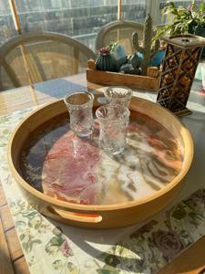 Bandeja de Madera Impresa Profesional para Cocina, Bandeja de Madera Resistente Impresa para la Industria de Servicios Alimentarios, Uso en Catering al por Mayor - Product Image 3