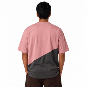 Camiseta de Hombre con Diseño Personalizado, Estampado Tie Dye en Tela Tejida, Calidad Superior, Nueva, Ecológica, Poliéster/Algodón - Product Image 5