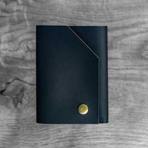Genuine Leather Business <b>Card</b> <b>Holder</b> RFID Blocking Slim <b>Credit</b> <b>Card</b> Case Custom Logo Men's Pocket Wallet LNCR-0030D - Product Image 4
