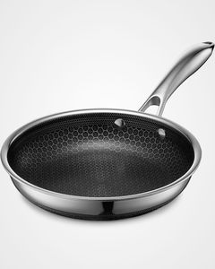 Stylish Aluminum Sauté Fry <b>Pan</b> with Smooth Non-Stick Finish and Strong Heat Insulated Soft Grip Handle - Product Image 1