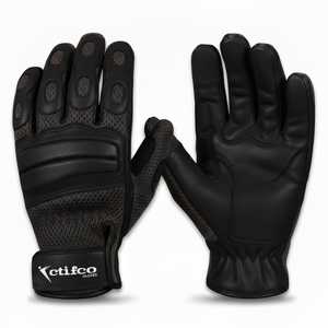 Retro Summer Motorcycle <b>Gloves</b> Genuine Leather Impact <b>Gloves</b> for Men Women Moto Racing Equipment <b>Touch</b> Screen Function for - Product Image 1