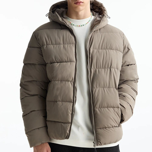 Men Puffer <b>Jacket</b> Modern Quilted Winter <b>Jacket</b> Lightweight Insulated Material Warm Comfortable Water Resistant Outerwear OEM - Product Image 6