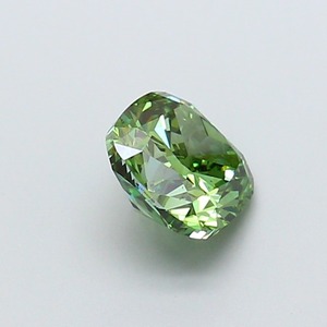 Diamant de laboratoire CVD vert vif fantaisie modifié taille coussin carré de 1,51 carat, clarté VS2, excellente taille, pierre précieuse de luxe pour bijoux - Product Image 4
