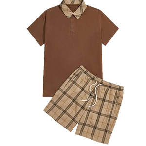 Nouvelle Collection Été – Ensemble T-shirt et Short de Course Personnalisé à Impression Numérique pour Hommes – Vente en Gros - Product Image 1