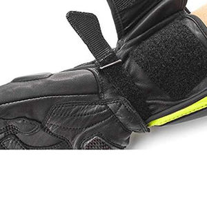 Gants de moto de course tout-terrain en cuir perforé pour cyclisme en extérieur, protection longue durée, respirants et résistants pour sports de montagne - Product Image 5