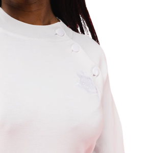   Vestido Blanco con Mangas de Capa para Mujer, Diseño Elegante con Hombros Caídos, Atuendo Casual y Elegante para Fiesta, Moda Femenina - Product Image 2
