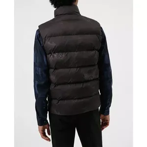 Veste d'hiver professionnelle respirante pour hommes, sans manches, en duvet, confortable, logo personnalisé, haute qualité, vente en gros - Product Image 4