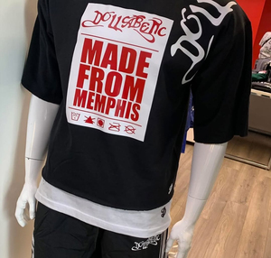 Conjunto de Ropa de Verano para Hombre, Camiseta y Pantalones Cortos Estampados, Ligeros, de Poliéster/Algodón, Holgados, Transpirables, de Secado Rápido - Product Image 3