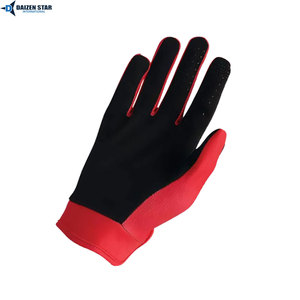 Motocross <b>Gloves</b> Breathable Anti-Slip <b>Touch</b> Screen Polyester Organic Leather Hook Loop Closure Unisex for Bike Motorcycle - Product Image 6