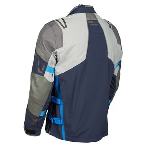 Veste Klim Latitude pour homme, manches longues, imperméable, veste de moto bleu gris GORE-TEX toutes saisons - Product Image 6