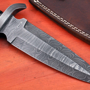 Couteau de chasse d'extérieur à lame fixe, couteau utilitaire pour le camping, la survie, la randonnée et la pêche, en acier inoxydable, vente en gros, fabricant - Product Image 5