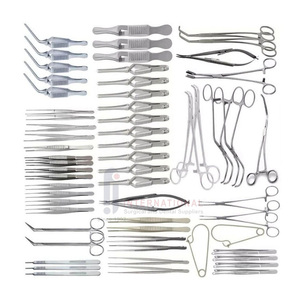 Juego de Instrumentos de Cirugía Vascular Mayor de Acero Inoxidable F.J. INTERNATIONAL, 61 Piezas, para Uso Hospitalario, Certificado CE, 1 Año de Garantía, Más Vendido - Product Image 3