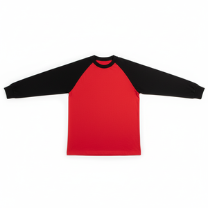 T-shirt à manches raglan personnalisé, t-shirt à manches longues en tricot, fabricant en gros - Product Image 1