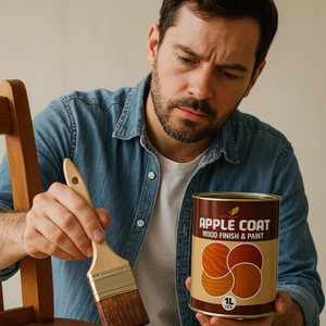 Revestimiento a base de solvente de pintura de madera NC blanca de última generación para muebles Fácil Aplicación de pulverización Mejora el brillo del pulido de la superficie - Product Image 6