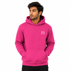 Sudaderas Unisex de Gran Peso, Forro Polar Grueso de Algodón, Hombros Caídos, Estilo Urbano, Producción Directa de Fábrica OEM - Product Image 2