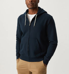 Sweat-shirts à capuche pour hommes entièrement personnalisables et respirants, avec fermeture éclair, collection 2026, forte demande, prix de gros - Product Image 6