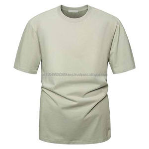 Camisetas de Algodón de Primera Calidad para Hombre, Color Sólido, Talla Grande, Estilo Urbano, Transpirables, de Secado Rápido, Camiseta de Verano para Hombre - Product Image 5