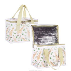 Cheap Wholesale Insulated Lunch Cooler Bag Reusable Leakproof Tote Lunch Bag Takeaway Thermal Cooler Bags OEM ODM Brand - Product Image 3