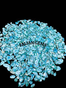Natural Top Qulaity Larimar cabujón piedra preciosa suelta precio al por mayor todos los tamaños mezcla forma piedra preciosa suave suelta para piedra de joyería - Product Image 4