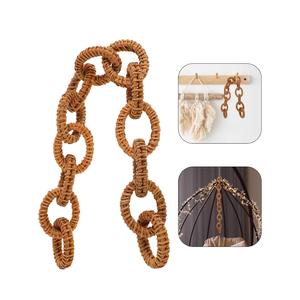 Anneau décoratif rustique en rotin tressé à la main pour décoration murale et de table, en provenance du Vietnam (vente en gros) - Product Image 3