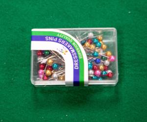 AA0039 Color Plastic head <b>pins</b> | Head <b>Pins</b> Peach Heart | For Dressmaker, Craft, <b>Sewing</b> Project and DIY Decoration - Product Image 2