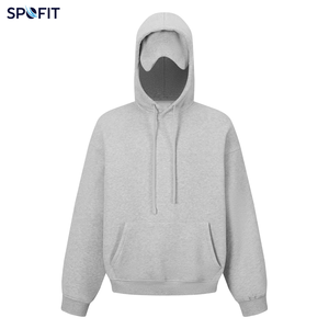 Sudaderas con Capucha Unisex de Invierno, Holgadas, Gruesas, con Diseño Sólido, Personalizables con Logotipo Propio, Venta al Por Mayor - Product Image 6