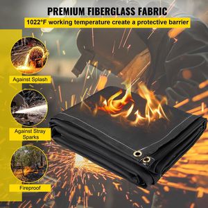 Confezione da 2 Coperte Antincendio 8' X 10' in Fibra di Vetro 1022F Ignifughe - Product Image 3
